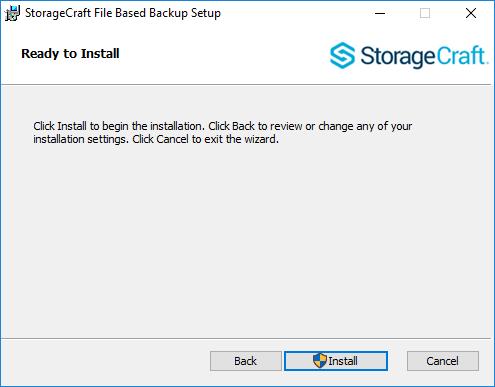 StorageCraft File Backup and Recovery with Backup Credentials The installer prompts you for the license key and password generated in the Partner Portal when you created your account.