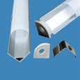 LED Strip Lights Aluminum Profiles Aluminum Profiles VT-7105 VT-7105 VT-7109 9990 9991 9947 Dimension: 24.6 x 7.