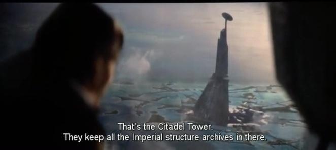 Rogue One Scarif Vault - Imperial security complex holding scientific studies, government documentation and engineering plans