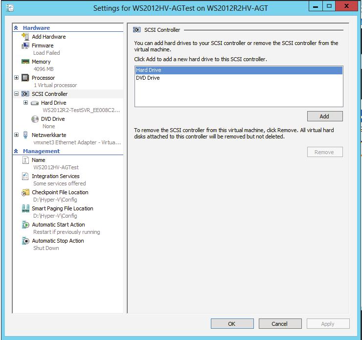 Introduce RDX QuikStor to the Virtual Machine The explorer of the virtual machine currently doesn t show up a