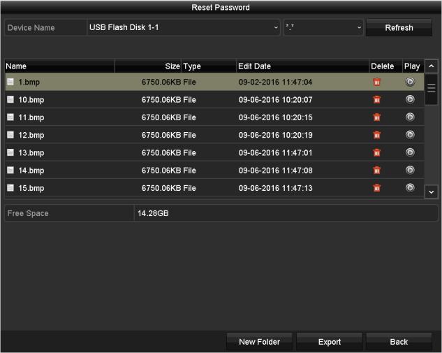 Figure 3-6 Export GUID Step 5 After exporting GUID, the Attention box pops up as below.