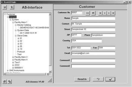 Program Examples for ASi-Access The ASi-Access Explorer guides you