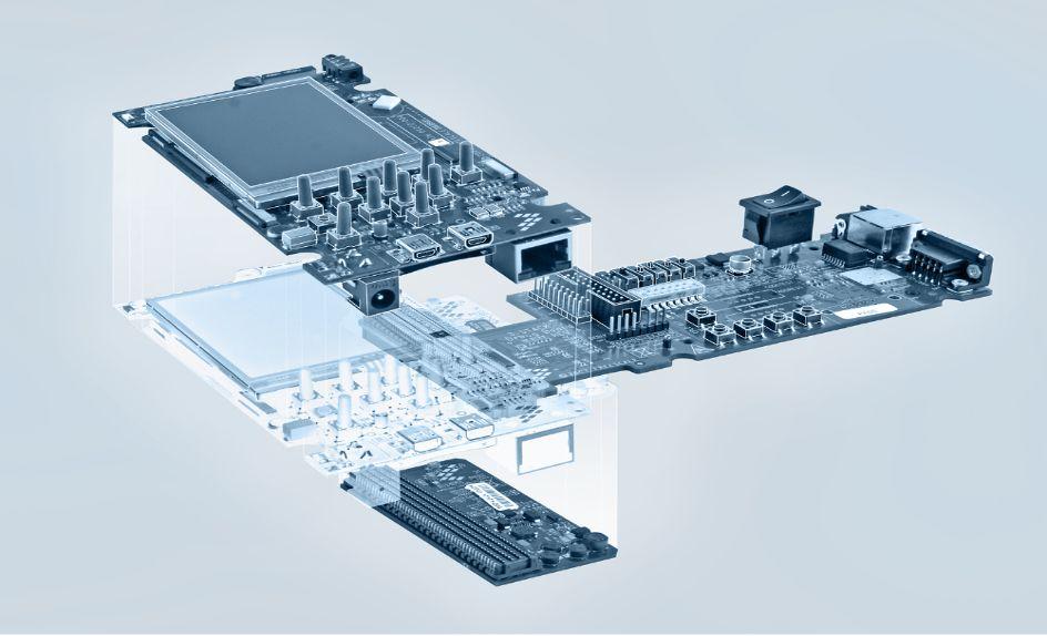 i.mx31 PDK Hardware Overview Personality Module Provides the devices most commonly tailored to meet a specific target product or customer requirement: VGA Touch-screen Display Buttons Connectivity