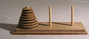 Towers of Hanoi The legend of the temple of Brahma 64 golden disks on 3 pegs The universe will end when the
