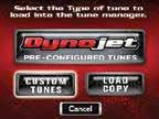 FLASHING A CUSTOM TUNE FILE Custom Tunes may or may not be pre-loaded from a reseller that specializes in custom tuning.