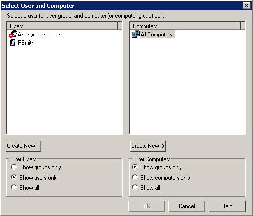 Chapter 10 Logix Designer application and FactoryTalk Security 3. Click Add. The Select User and Computer dialog box opens. 4.
