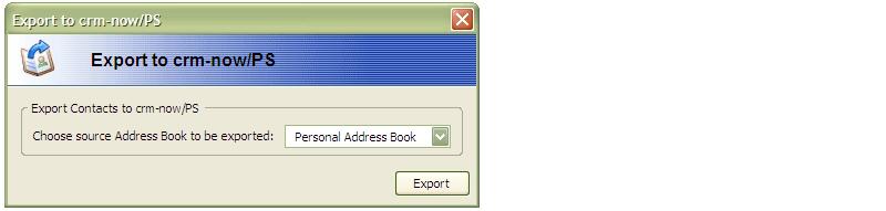 Chapter 1. About This Manual Figure 1.5. Selection Of The Address Book For The Export Tip The export of an Address Book may take some time. 1.3.