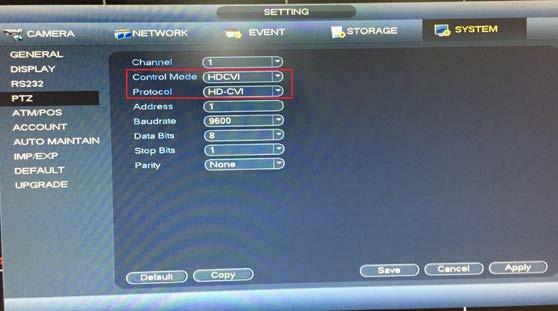 5 Menu 5.1 HDCVI Series DVR settings The following operation and interfaces for reference only. Please refer to the HDCVI series DVR user s manual for detailed information.