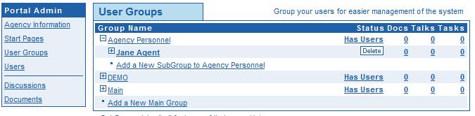 VII. Adding Agency Users/Contacts to the Portal Adding Agency employees to the portal will enable the employee to be displayed as a contact to selected Insureds using the Portal.