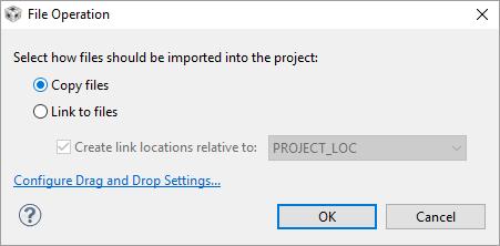 Section 4: Importing Files 1. In Project Explorer Window, make sure your project is selected 2. Add sine_8_buf.