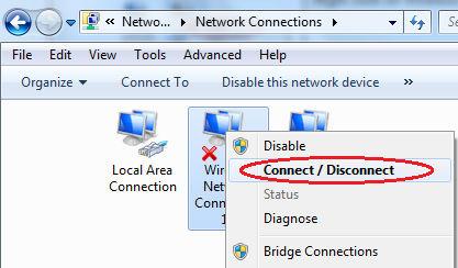 Right click on Wireless Network Connection. Click on Enable. Step 9.