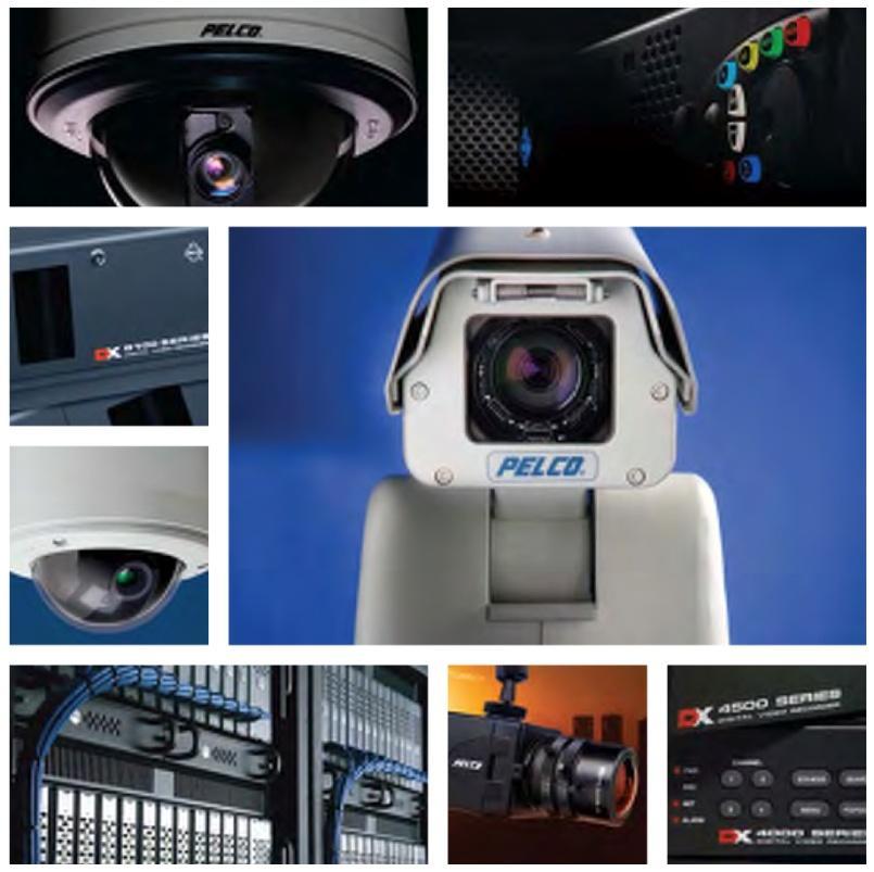 Pelco Products Industry-defining systems and solutions Over 5,000 video security products Cameras, mounts, enclosures, and positioning