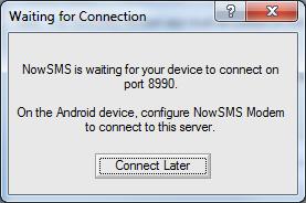 On the Android Device, under Settings, configure the matching Device Name and Shared Secret.