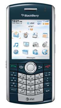 BlackBerry Pearl 8120 Key Functions Mute key Headset jack USB port Media card slot Push to Talk key Open the Push to Talk application 1 key Check voice mail from the Home screen ALT key Type the