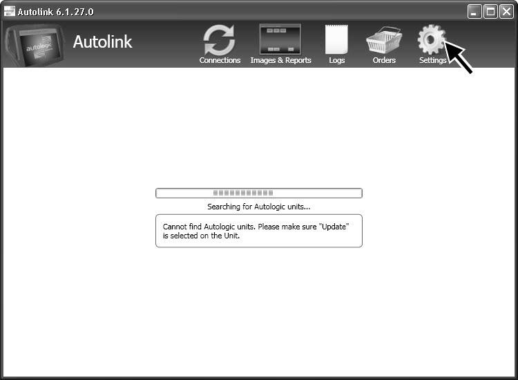 3.7.2 Configuring the WiFi settings in Autolink To connect your Autologic to your PC you need to first configure the settings in the Autolink application installed on your PC as follows: 1.