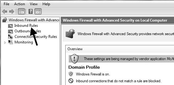 Type Windows Firewall in the Search Control Panel, and then press [Enter]. 3.