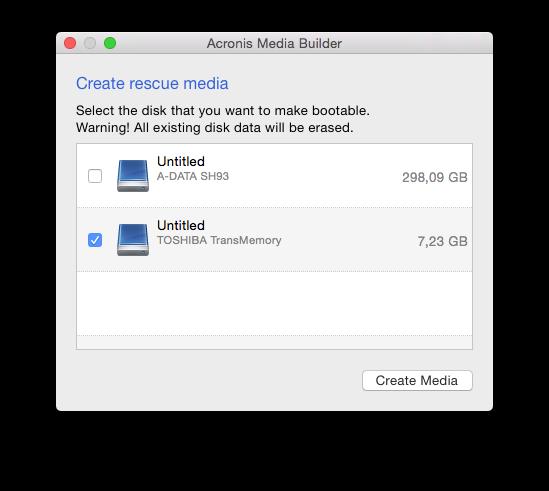 3 Creating bootable rescue media Bootable rescue media is a removable drive containing boot files.