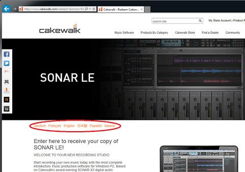 How to install To get SONAR LE, you need to download it from the website of Cakewalk.