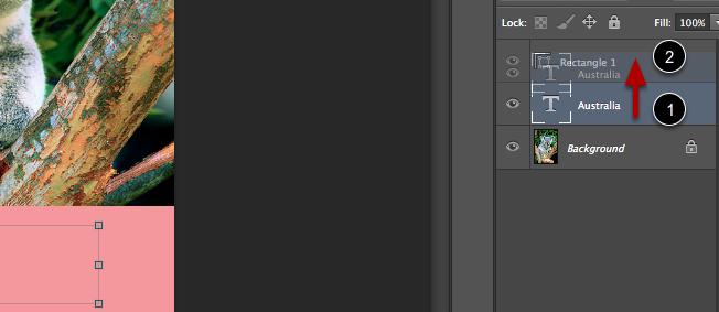 Step Three: Reposition the Shape Layer When you add a graphic a new layer will appear for your project in the Layers Pane.