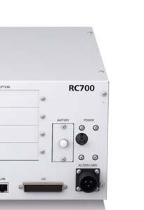 robots and peripherals are connected to the controller, the RC700 s multi-tasking