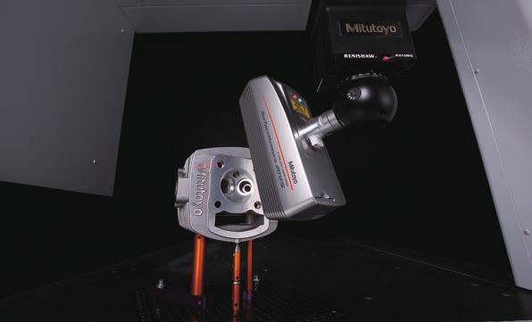 Non-contact Line-Laser Probe for Coordinate Measuring Machines