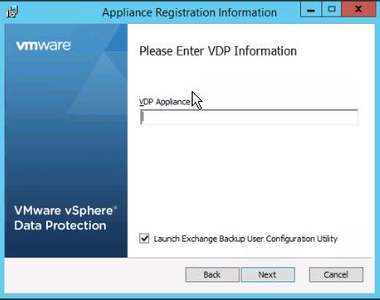 Figure 9. Enter the IP Address of the vsphere Data Protection Appliance 6.