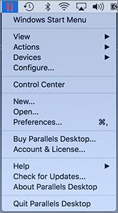 Use Windows on Your Mac Move the pointer to the top of the screen until the macos menu bar appears and click View > Exit Full Screen. Then open the View menu once again and click Enter Coherence.