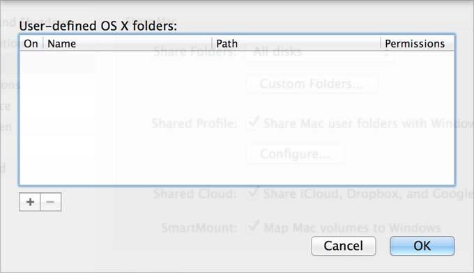 Folders menu. To share all your macos folders, choose All disks from the Shared Folders menu.