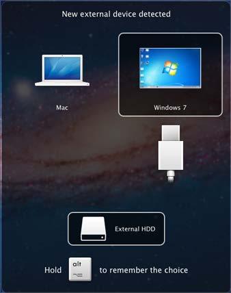 Use Windows on Your Mac 2 If Windows is running and the device can't be used with both Windows and macos at the same time, you're prompted to choose which one you want to use it with.