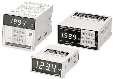 4Y/4W/5W/4 Series DIN W72 H36mm, W96 H48mm, W72 H72mm Digital panel for measuring ampere Features ax.