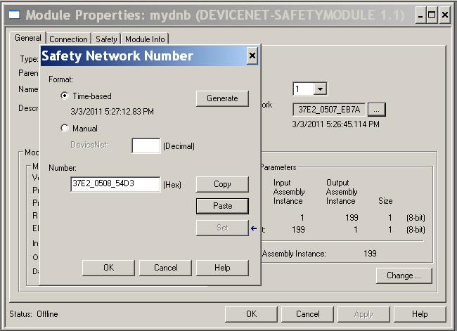 Chapter 7 Configuring Safety Connections between a GuardLogix Controller and POINT Guard I/O Modules on a DeviceNet Network 7.