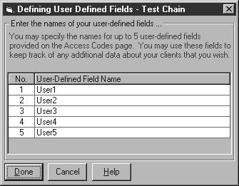 ENTERING AND EDITING UNIT DATA USER DEFINED COLUMNS You may wish to track additional information about each person listed in the directory.
