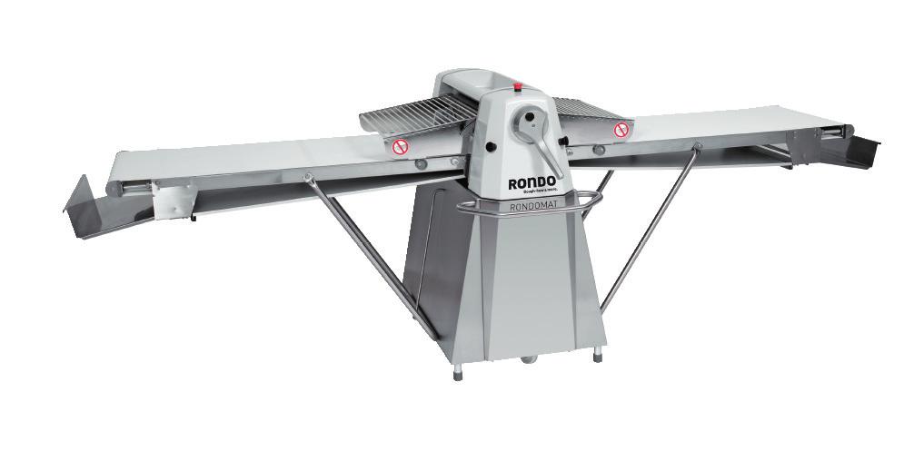 60 Dough Sheeting Machine Rondomat The Rondomat is the right dough sheeter for small to medium-sized bakeries.