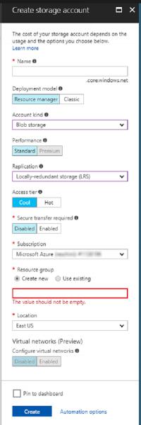 To Add an Azure Storage Account 1. Login to the StorageCraft Partner Portal. 2. Click Managed Service Providers (MSP). 3. Click Cloud Backup. 4.
