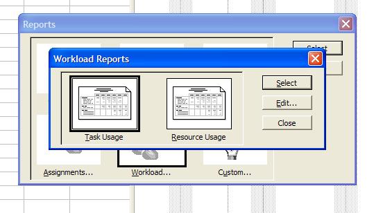 Rajah 10.9: Contoh laporan Workload Category Report 10.2.4.2 Membuat laporan baru 1. Pillih View > Reports 2.