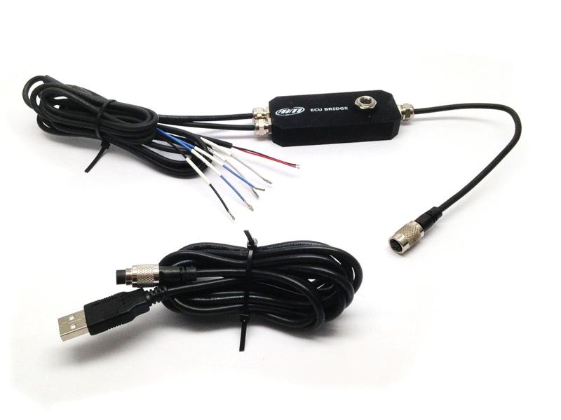 ECU Bridge are sold with a 14cm (OBDII version)/18cm (free wires) cable.