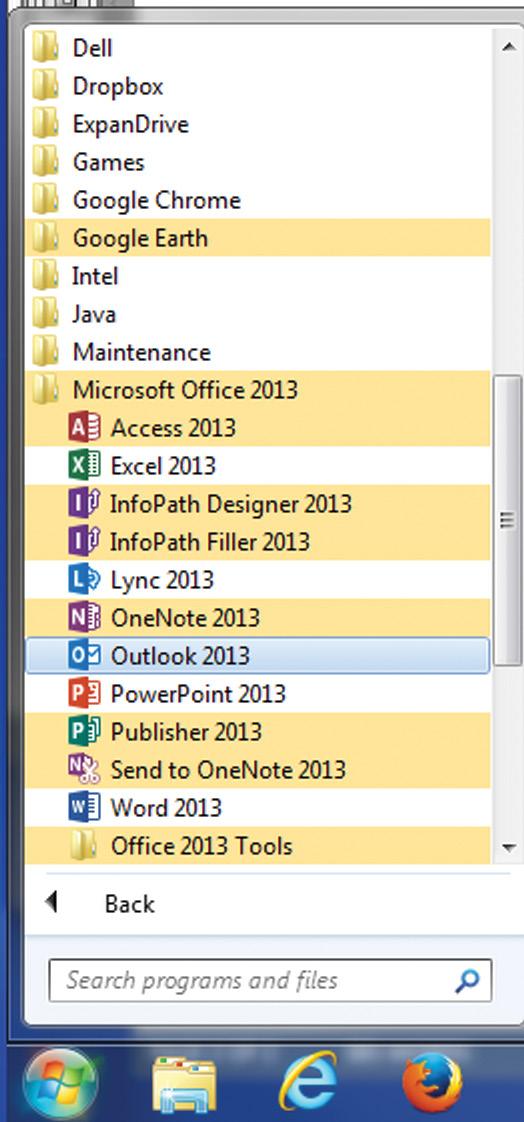 Setup Microsoft Outlook 2013 1.
