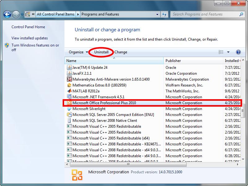 Install Microsoft Office 2013 1.