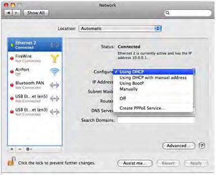 TELSTRA ELITE GATEWAY USER GUIDE MAC OSX 10.4 To access the dialog box that allows you to configure your network connection, browse to the Apple menu and select System Preferences.