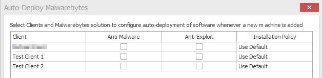To do this you will need to enable the Auto Deployment option and then configure which clients will have auto deployment enabled.