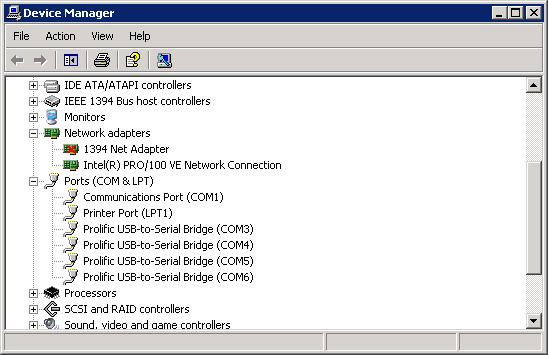 13. Once you ve completed the procedure the Device Manager should look