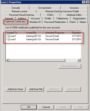 This figure shows a certificate to encrypt