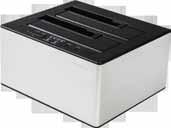Hard Drive Docking Station Hard Drive mdock Duplicator The Freecom Hard Drive mdock Duplicator is a 2 bay hard drive dock that enables you to copy data from one hard drive to another without the use