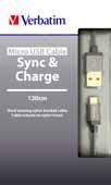 DESCRIPTION LENGHT SELLING PRICE VERBATIM-48856 Sync & Charge Micro USB Cable - Grey 120 cm 3.