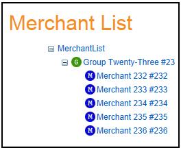 TXP Groups Introduction Grouping in TXP is the practice of linking multiple merchant accounts to the same Group which provides a consolidated login ID which will allow a user to access and interact