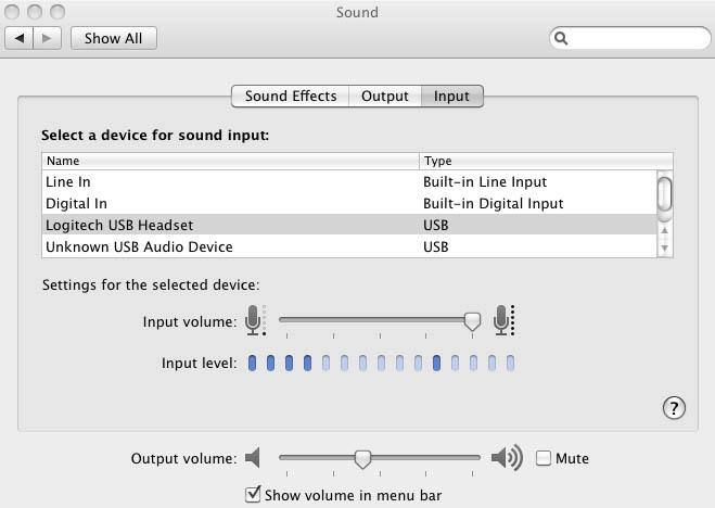 USB devices may be listed with their model name, but older equipment may simply be Unknown USB Audio Device Before you start digging into your computer s settings for sound inputs, after you ve
