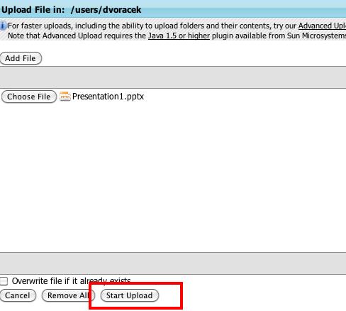 store your presentations Accessing Titanfiles From the UW Oskhosh home page, on the right hand side click