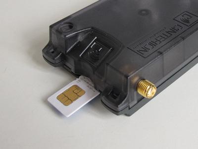 As the BGS2T does NOT use a SIM card holder / tray mechanism, SIMs are inserted directly into the SIM slot in the GSM Terminal. The SIM holder is of the push-push type with auto-locking.