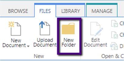 Uploading to the Document Set You will put files in the Folder the same way as we described in the beginning of this document. 1. Open the Document Set by clicking on it 2.