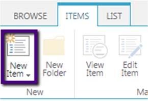The Announcements section in SharePoint allows team members to share information with others on their site. These can be for upcoming events, issues, deadlines, etc.